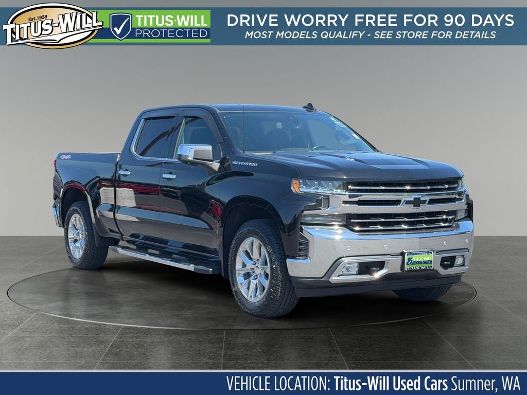 Used 2019 Chevrolet Silverado 1500 LTZ w/ LTZ Premium Package AWD/4WD image 1