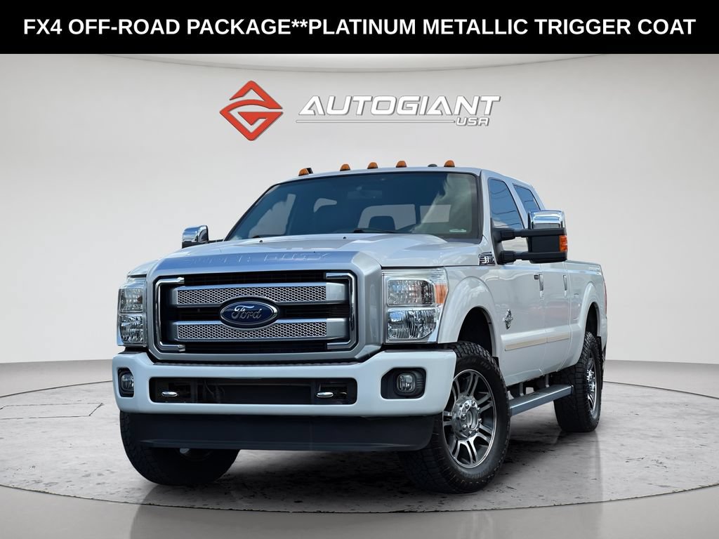 Used 2013 Ford F350 Platinum w/ FX4 Off Road Pkg