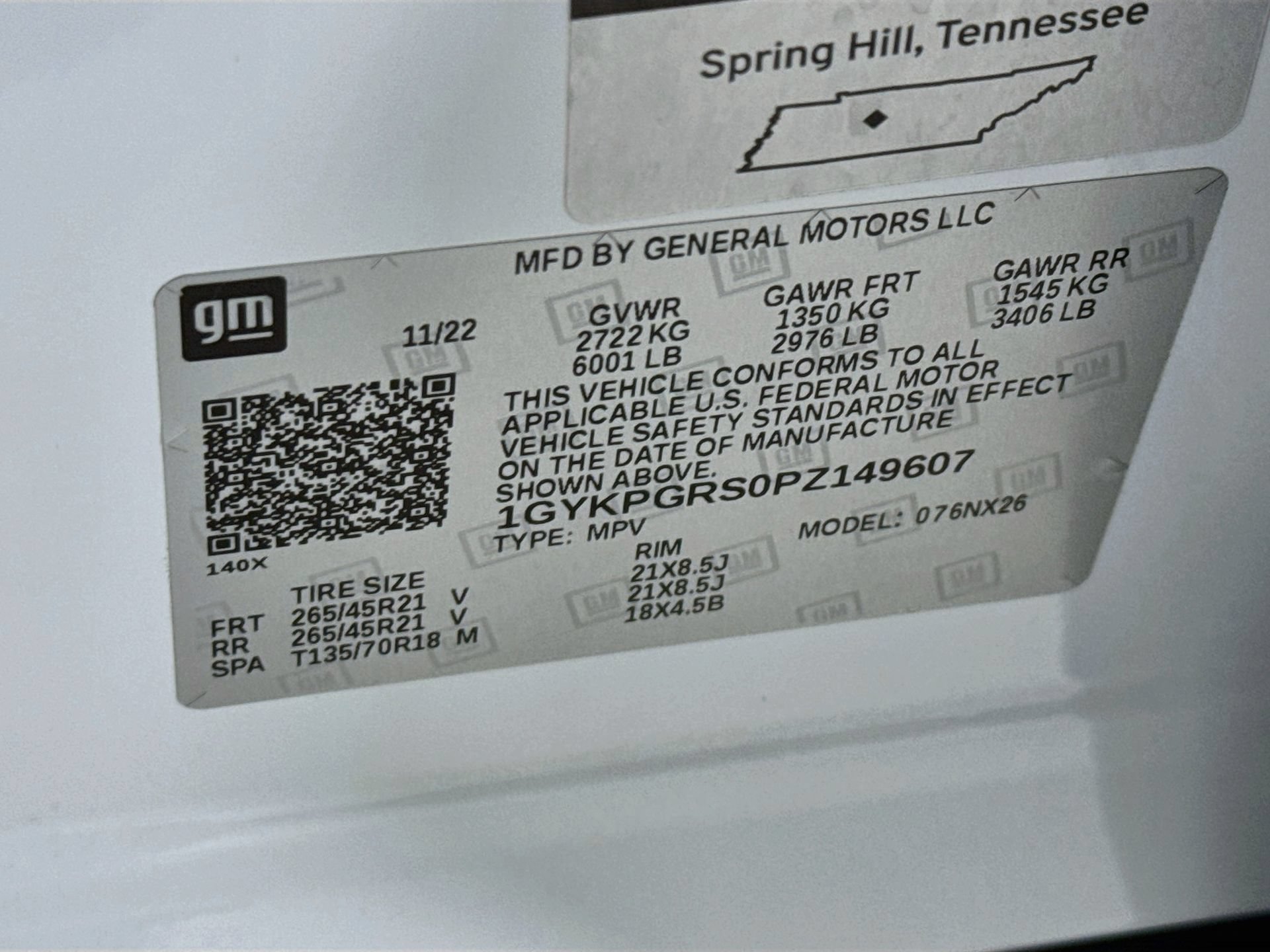 Used 2023 Cadillac XT6 Sport w/ Technology Package AWD/4WD image 36