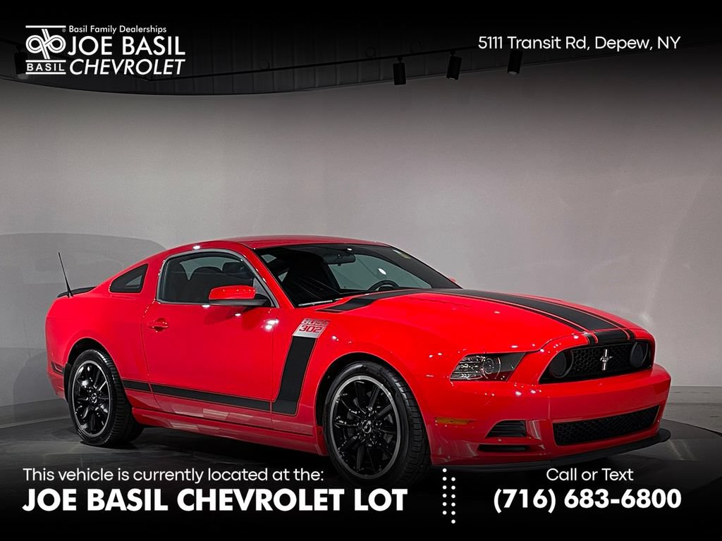 Used 2013 Ford Mustang Boss 302 w/ Boss 302 Accessory Pkg RWD image 1