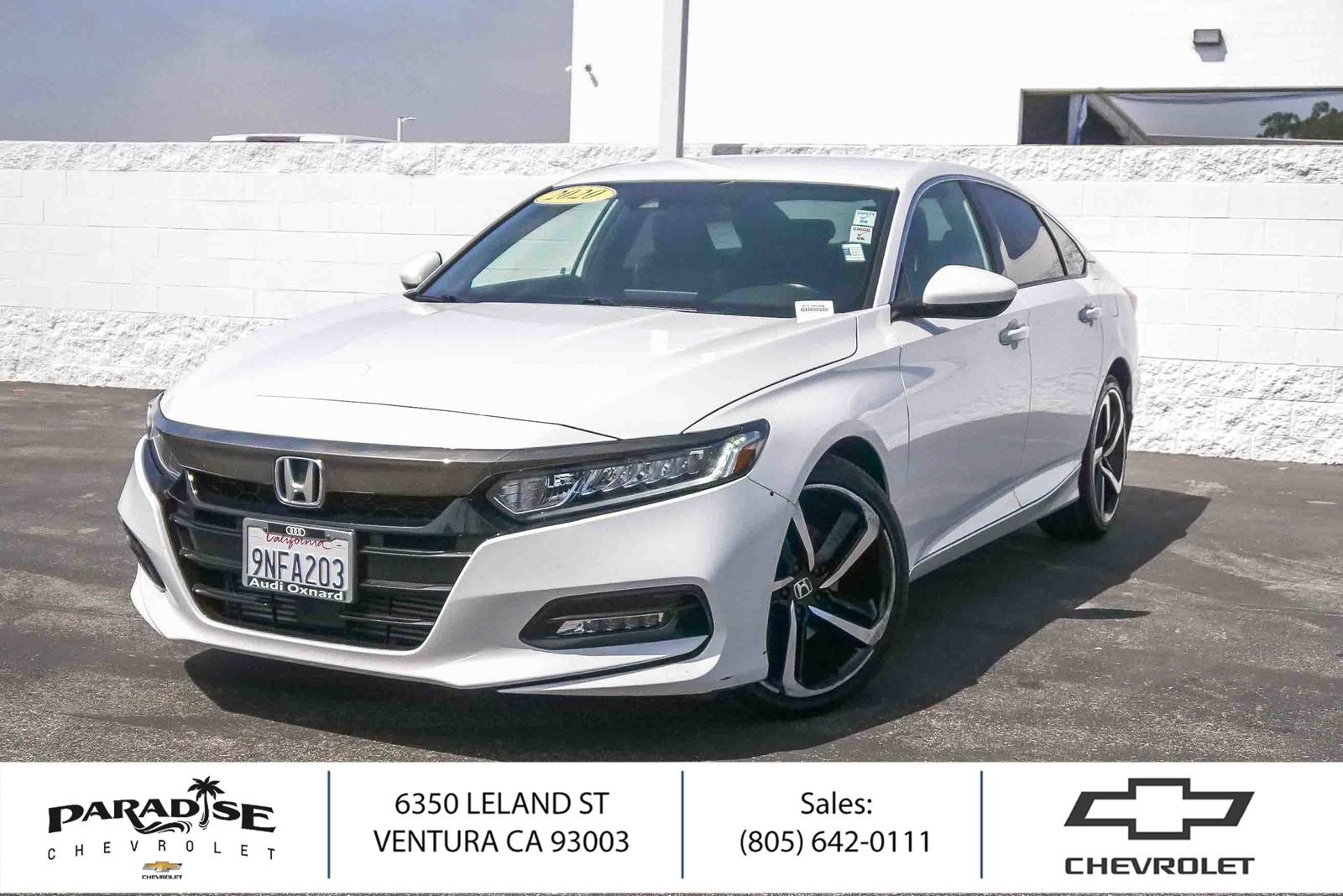 Used 2020 Honda Accord Sport