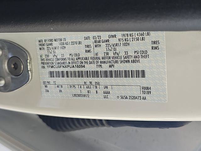 Certified 2023 Ford Escape FWD image 32