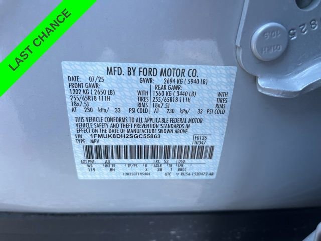 Used 2025 Ford Explorer Active image 30