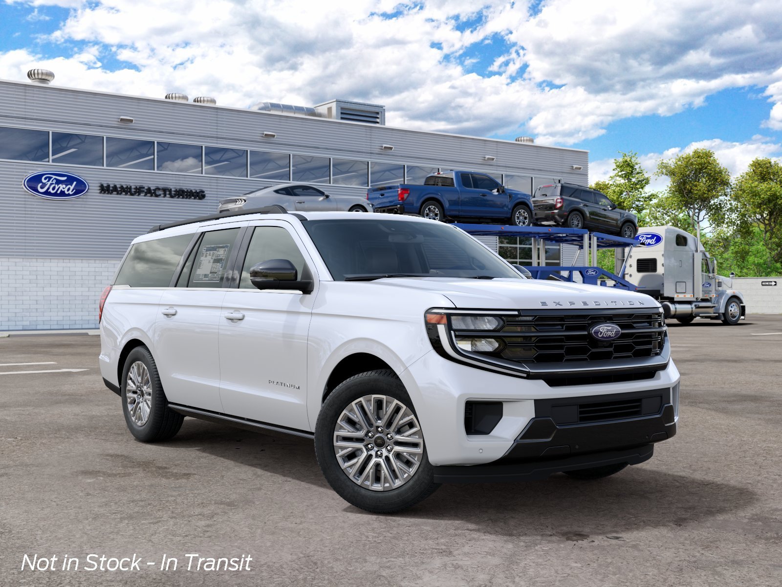 New 2027 Ford Expedition Max Platinum w/ Driver's Package
