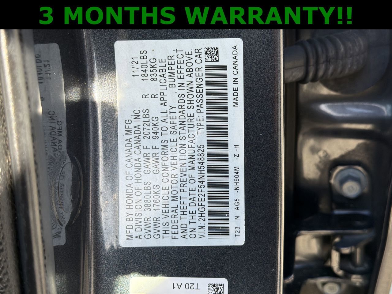 Used 2022 Honda Civic Sport image 23