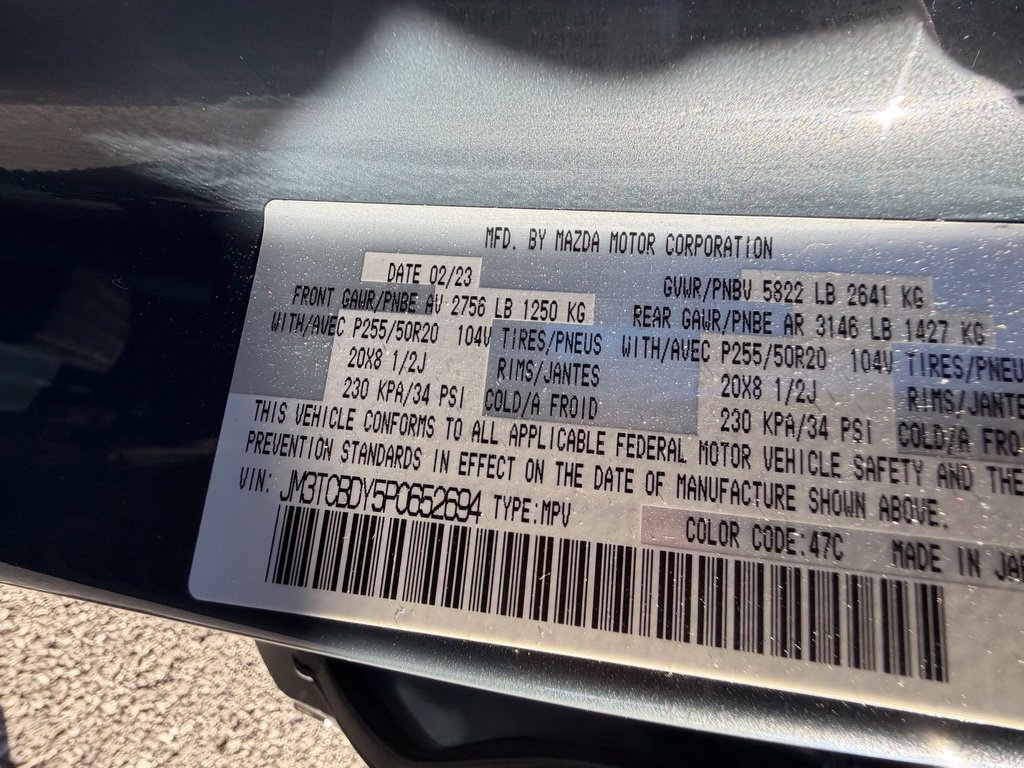 Used 2023 MAZDA CX-9 Carbon Edition AWD/4WD image 50