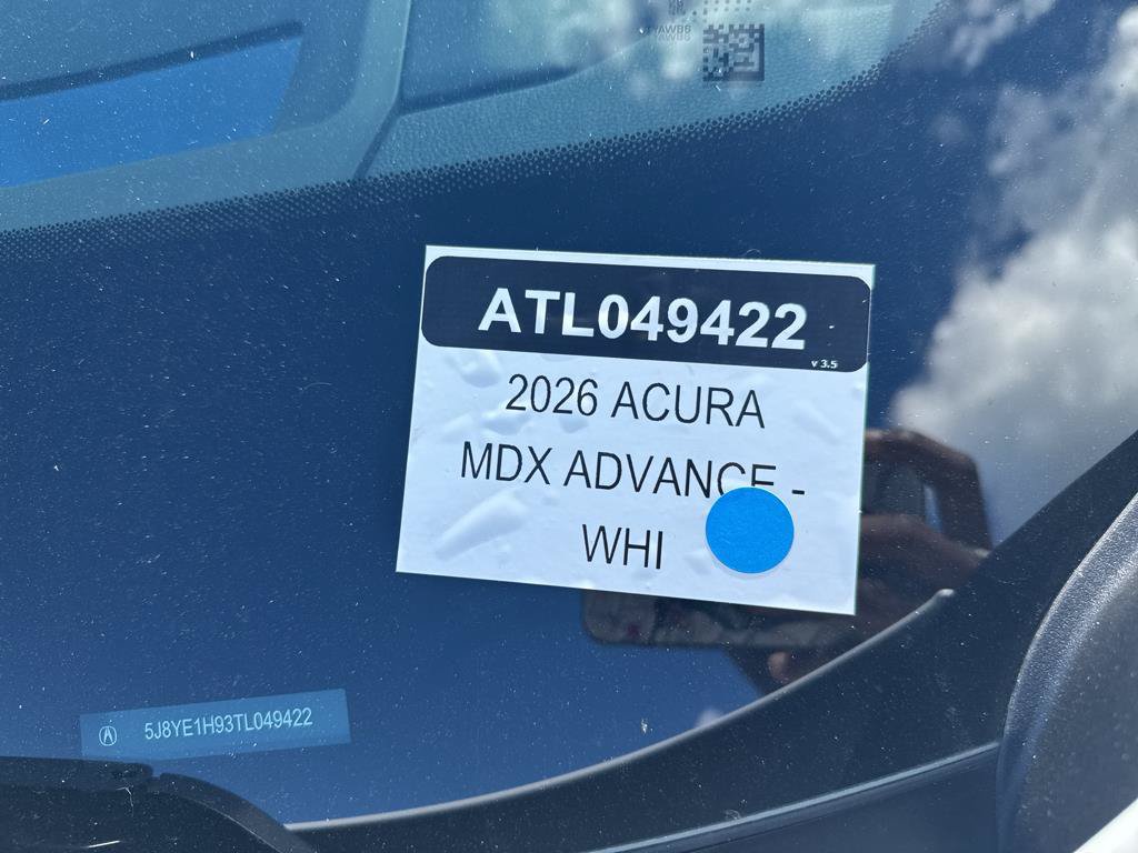 New 2026 Acura MDX A-Spec w/ Advance Package AWD/4WD image 38