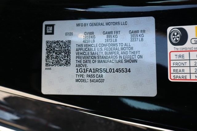 Used 2020 Chevrolet Camaro LT image 38