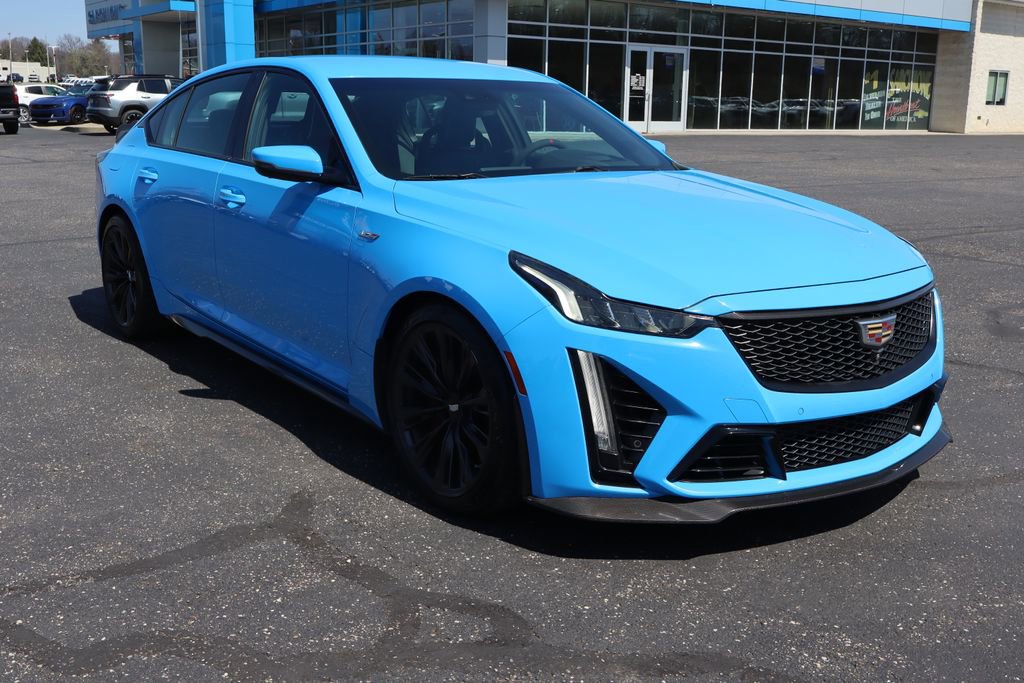 Used 2022 Cadillac CT5 V Blackwing w/ Carbon Fiber Package 2 RWD image 2