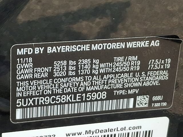 Used 2019 BMW X3 xDrive30i w/ Premium Package AWD/4WD image 30