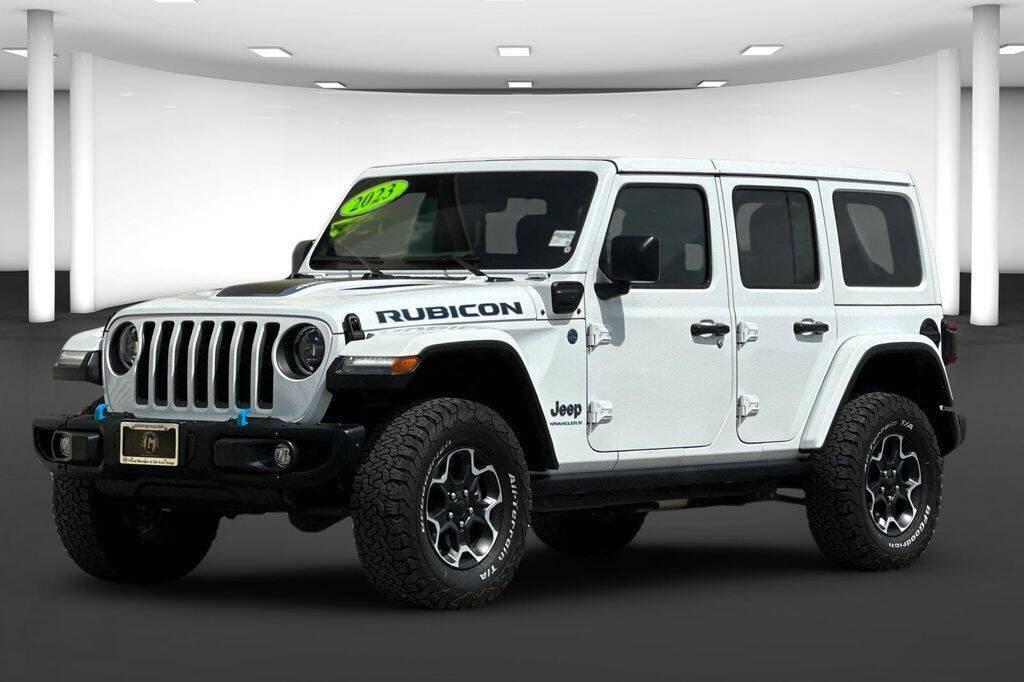 Used 2023 Jeep Wrangler Unlimited Rubicon 4xe w/ Steel Bumper Group video 2