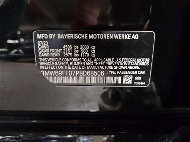 Certified 2023 BMW 330i Sedan w/ Parking Assistance Package RWD image 25