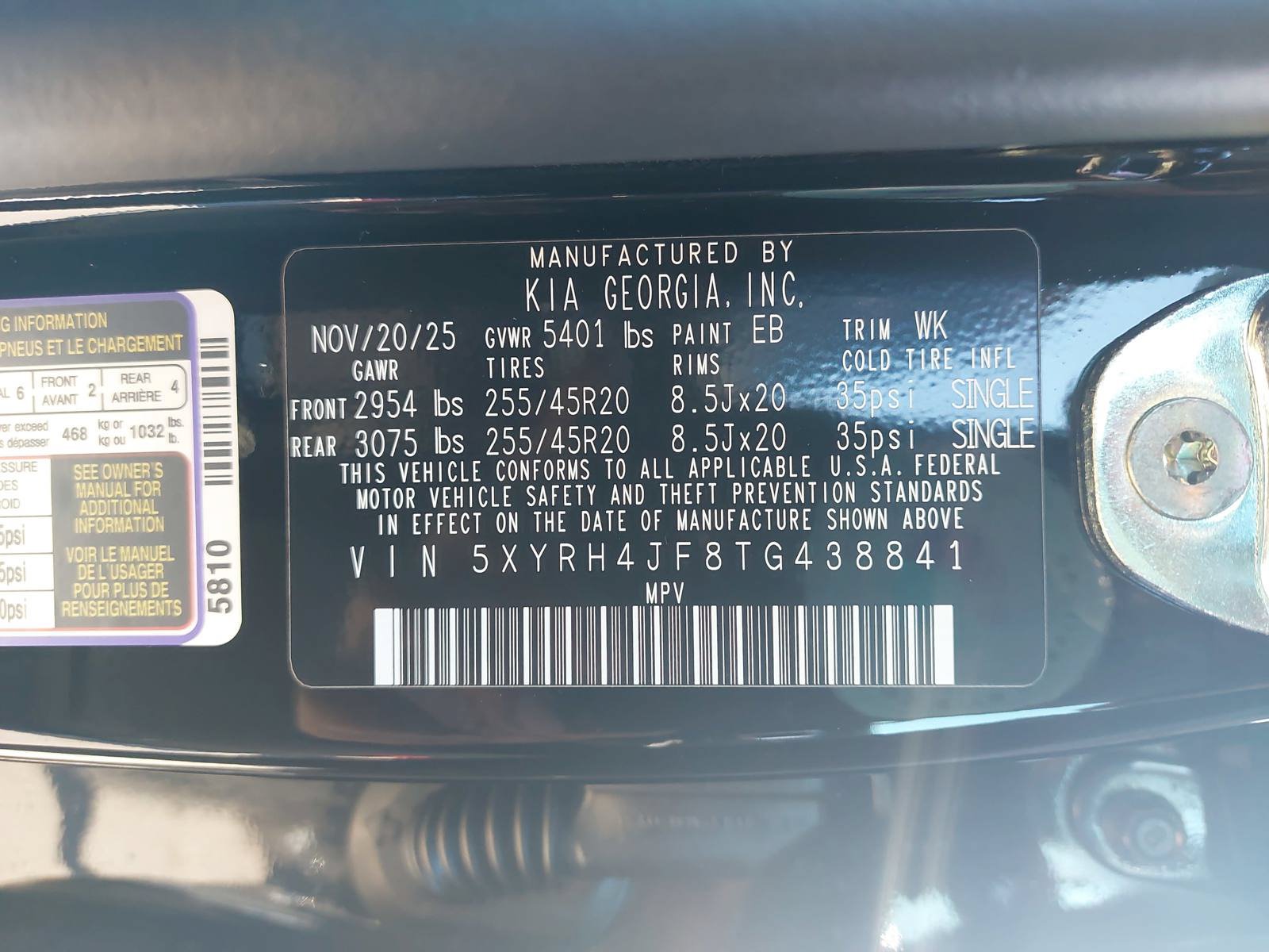 New 2026 Kia Sorento EX w/ EX Premium Package FWD image 39