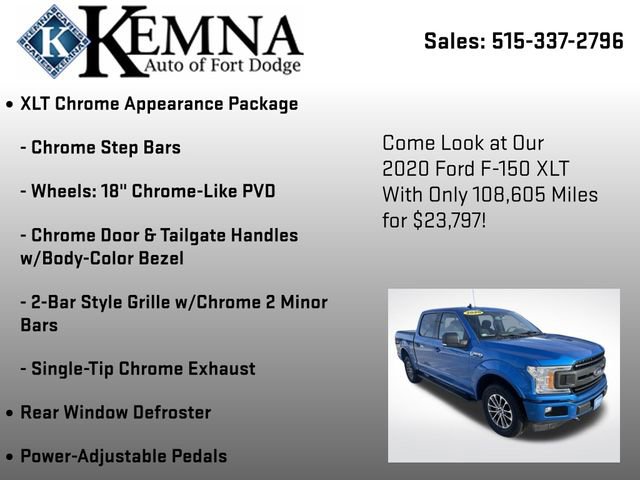 Used 2020 Ford F150 XLT w/ Equipment Group 302A Luxury image 19