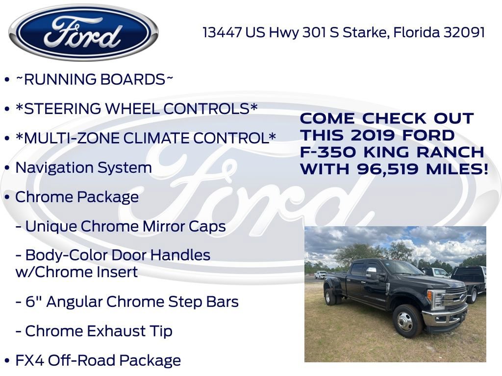 Used 2019 Ford F350 King Ranch w/ King Ranch Ultimate Package AWD/4WD image 5