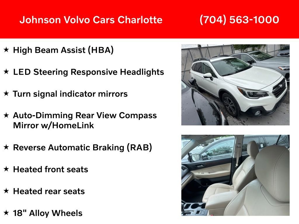 Used 2019 Subaru Outback 2.5i Limited AWD/4WD image 9