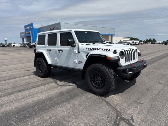 Used 2023 Jeep Wrangler Unlimited Rubicon w/ Xtreme 35 Tire Package AWD/4WD image 3