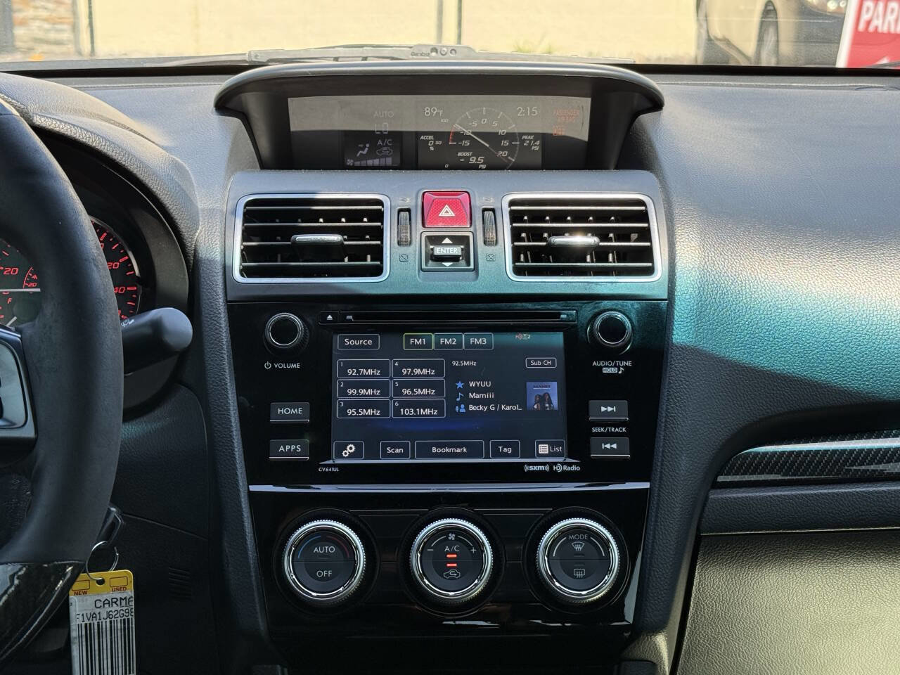 Used 2016 Subaru WRX Limited image 16