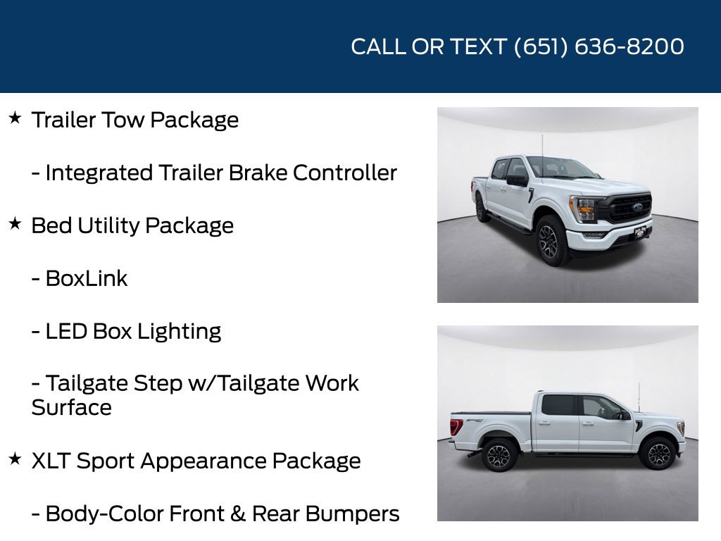 Used 2023 Ford F150 XLT w/ Equipment Group 302A High AWD/4WD image 20