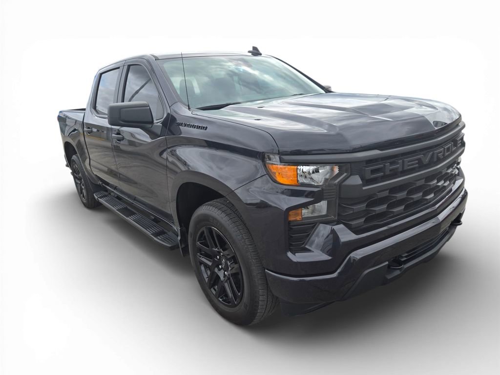 Used 2023 Chevrolet Silverado 1500 Custom w/ LPO, Dark Essentials Package image 2