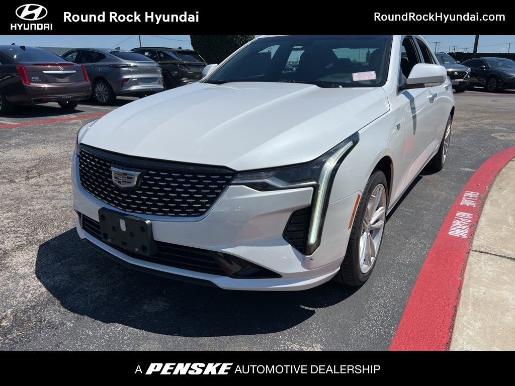 Used 2022 Cadillac CT4 Luxury w/ Sun And Sound Package AWD/4WD image 1