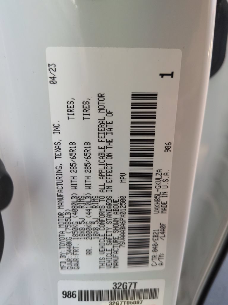 Certified 2023 Toyota Sequoia TRD Pro AWD/4WD image 29