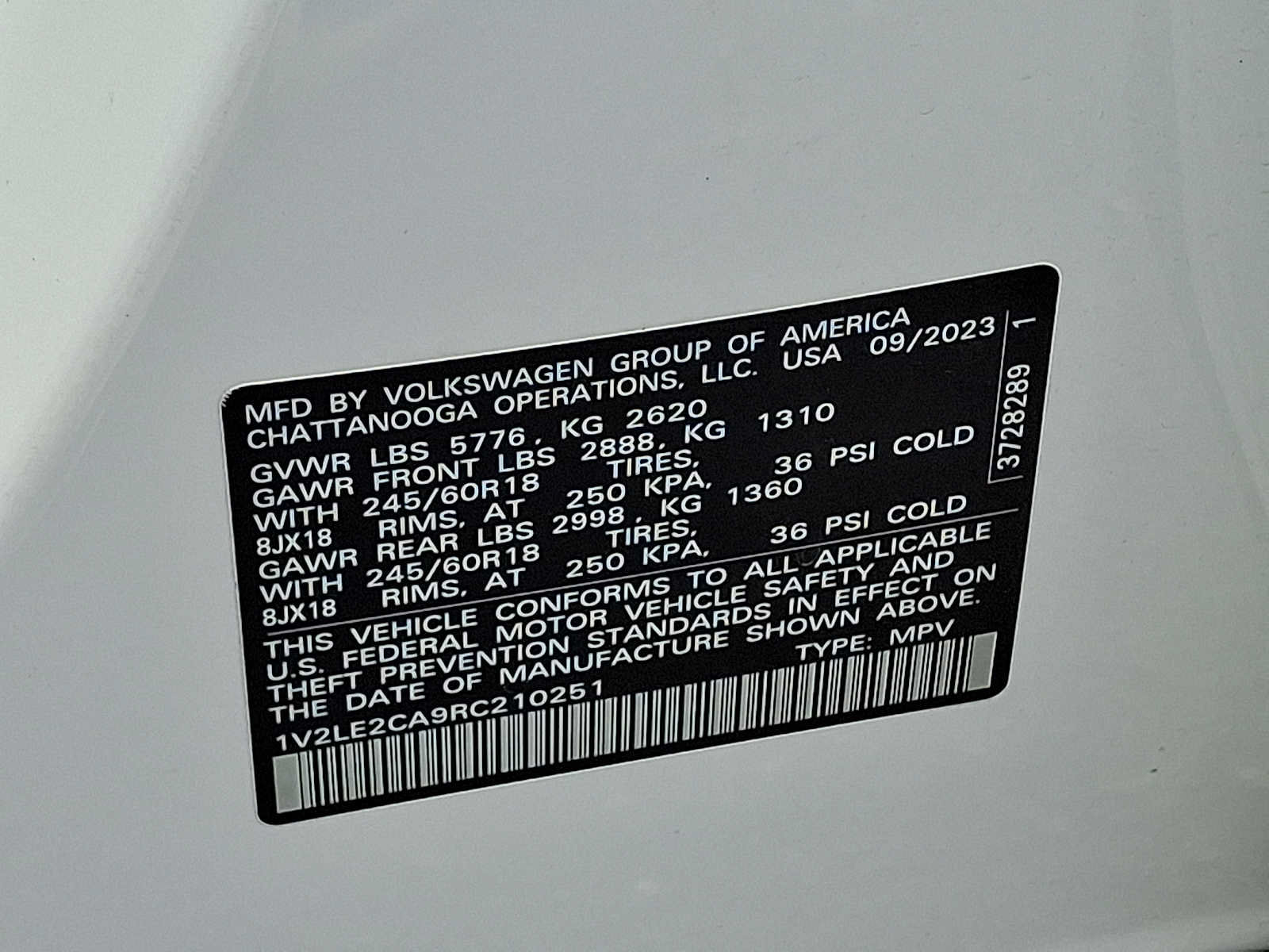 Used 2024 Volkswagen Atlas Cross Sport SE AWD/4WD image 27