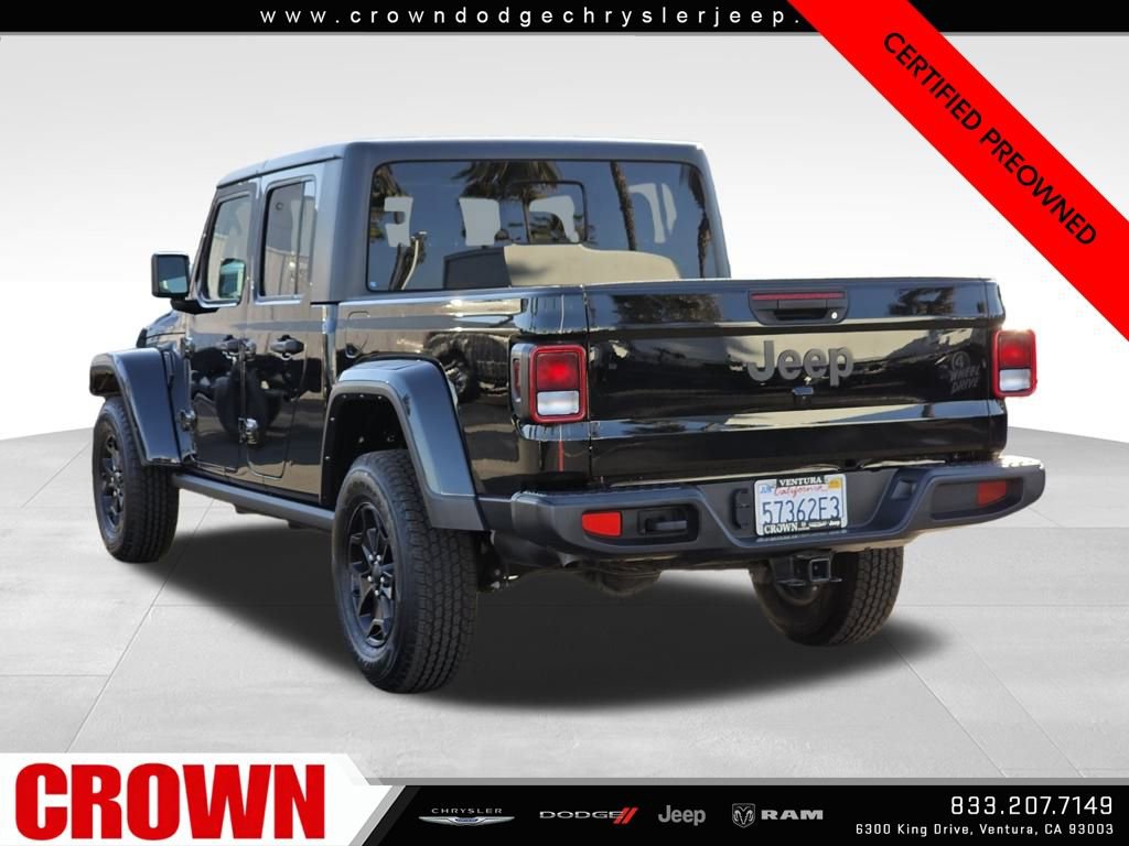 Certified 2021 Jeep Gladiator Willys image 5