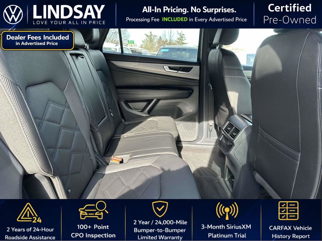 Certified 2025 Volkswagen Atlas Cross Sport SE AWD/4WD image 14