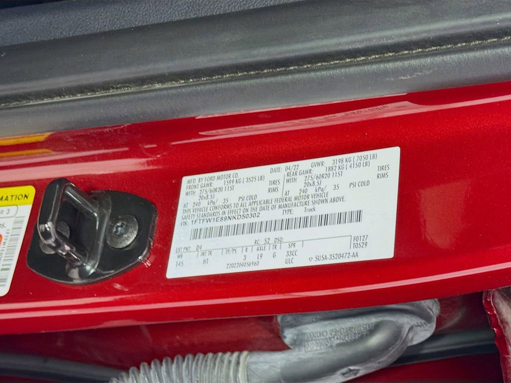 Used 2022 Ford F150 Lariat w/ Max Trailer Tow Package image 32