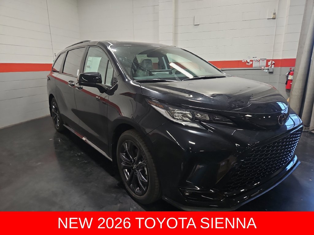 New 2026 Toyota Sienna XSE