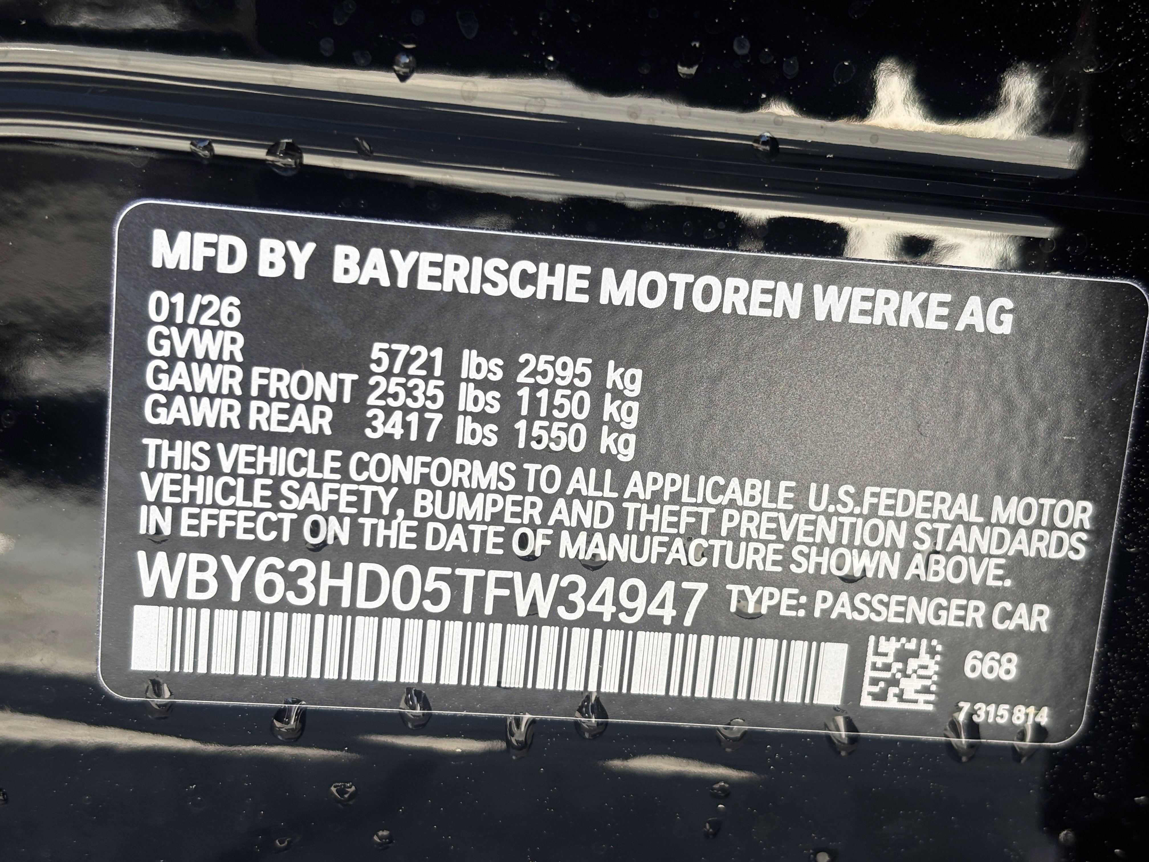Used 2026 BMW i4 eDrive40 w/ Parking Assistance Package RWD image 34
