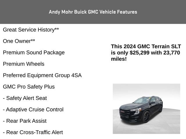 Used 2024 GMC Terrain SLT w/ Elevation Edition image 8