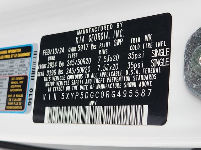 Used 2024 Kia Telluride SX w/ Towing Package AWD/4WD image 35