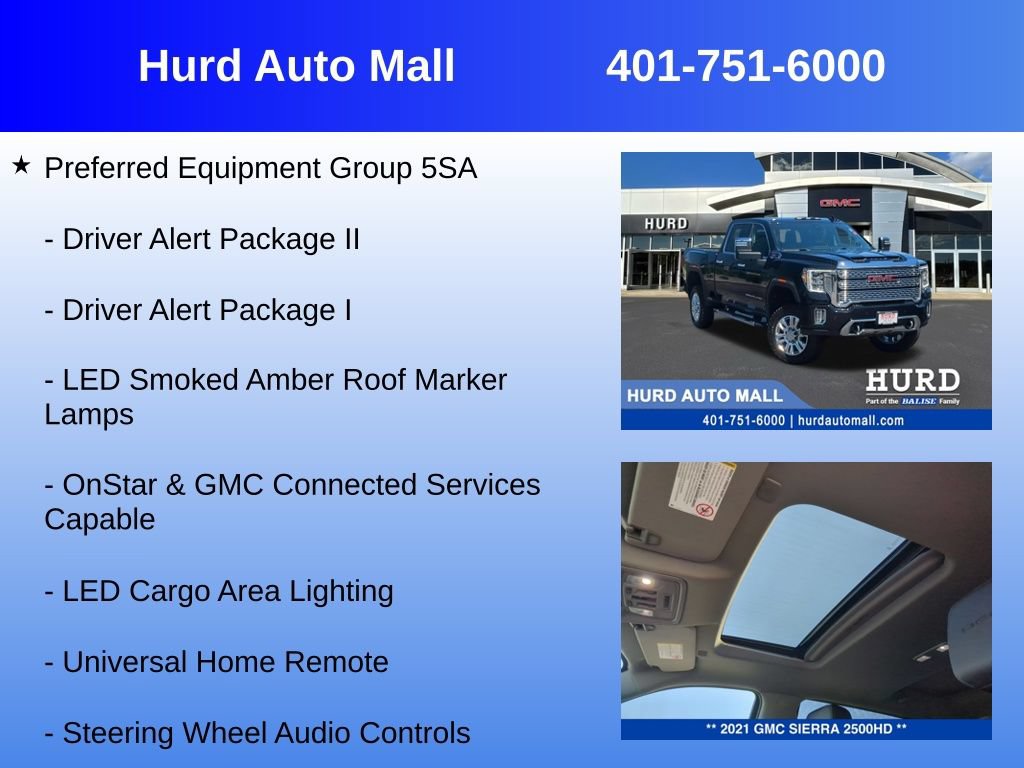 Used 2021 GMC Sierra 2500 Denali w/ Denali Ultimate Package AWD/4WD image 30