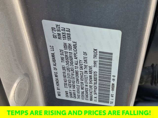 Used 2020 Honda Ridgeline RTL-E image 23