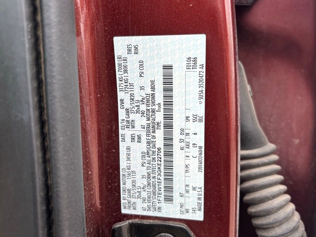 Used 2016 Ford F150 Lariat image 14