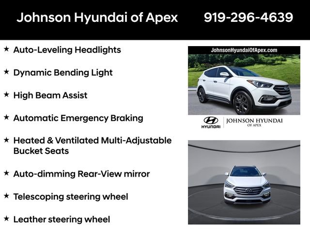 Used 2017 Hyundai Santa Fe Sport w/ 2.0T Ultimate Tech Package 05 image 18