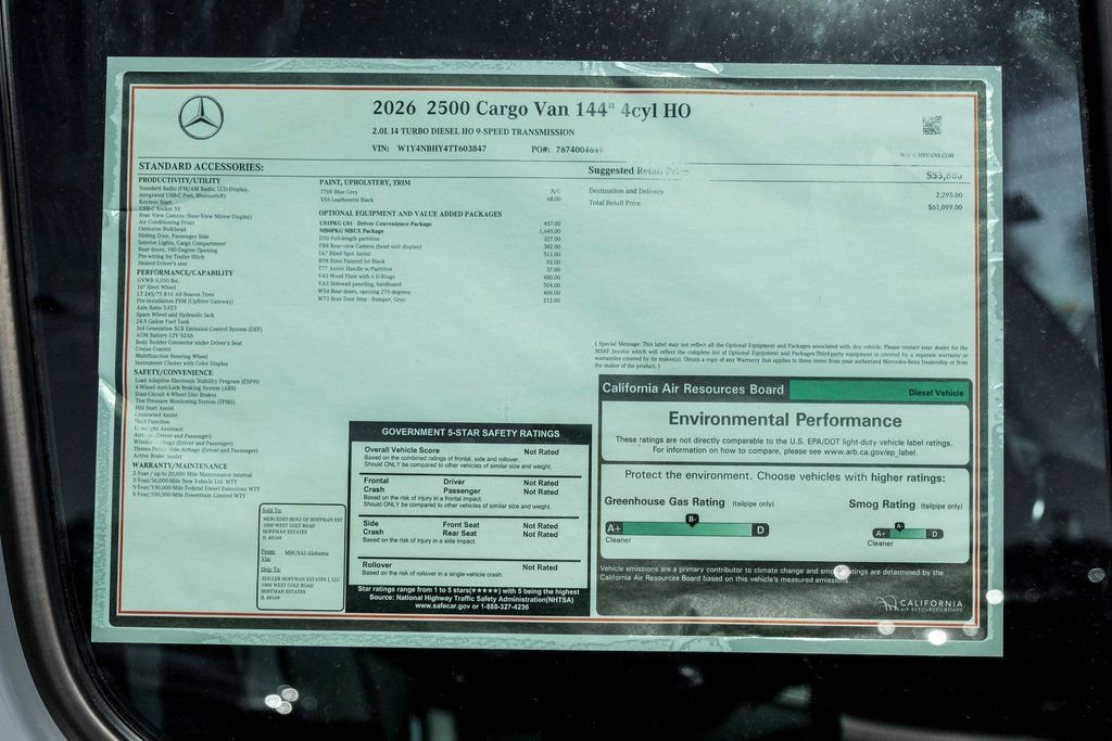 Used 2026 Mercedes-Benz Sprinter 2500 image 21