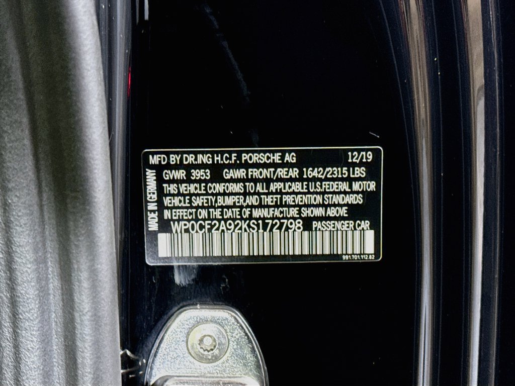 Certified 2019 Porsche 911 Speedster RWD image 27