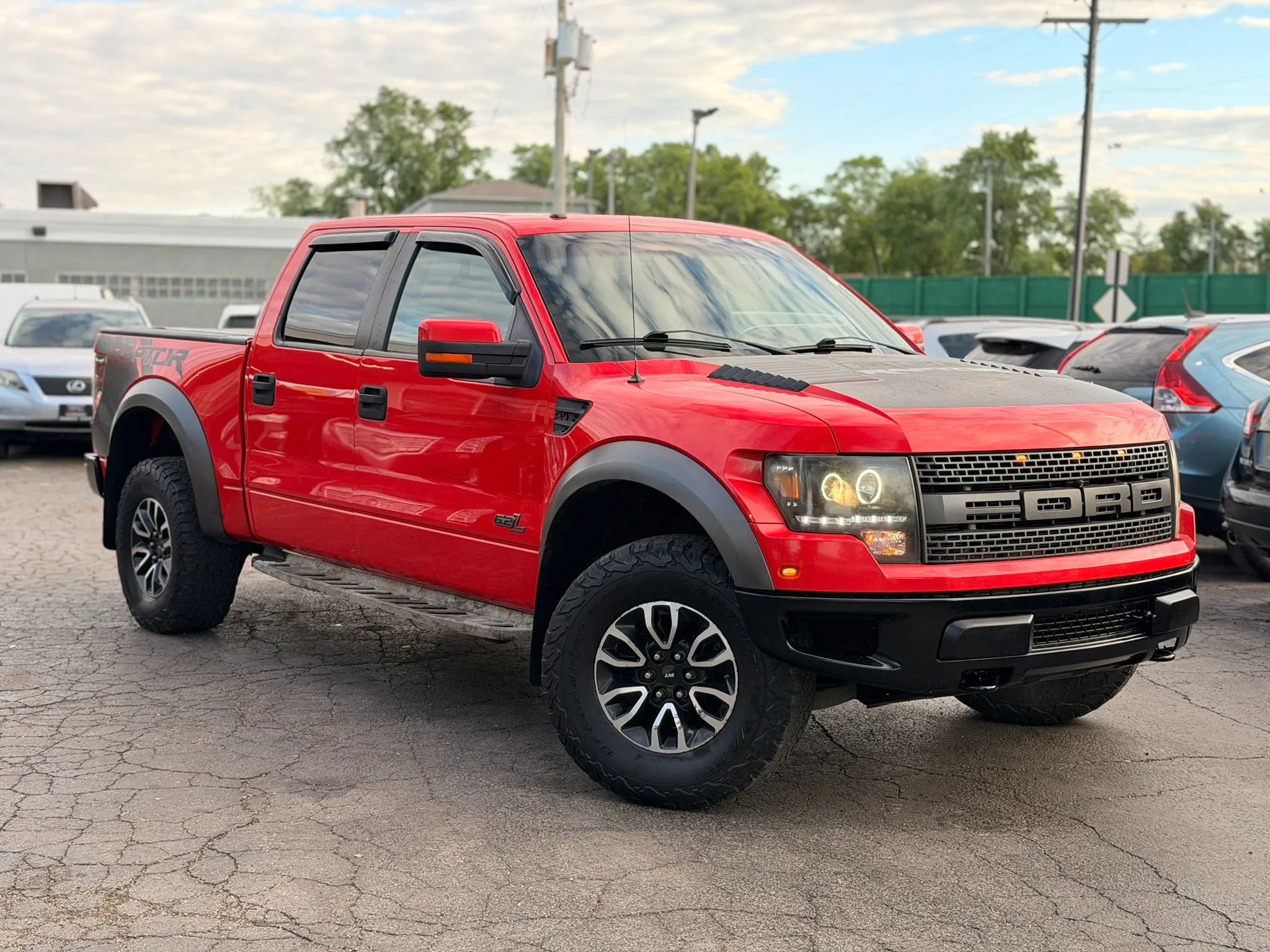 Used 2012 Ford F150 Raptor w/ SVT Exterior Graphics Pkg AWD/4WD image 3
