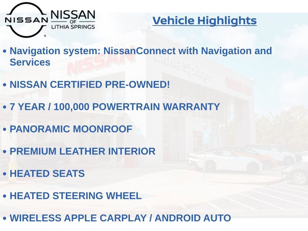 Certified 2025 Nissan Rogue Platinum w/ Platinum Premium Package FWD image 11