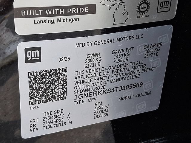 New 2026 Chevrolet Traverse High Country w/ LPO, Floor Liner Package FWD image 17