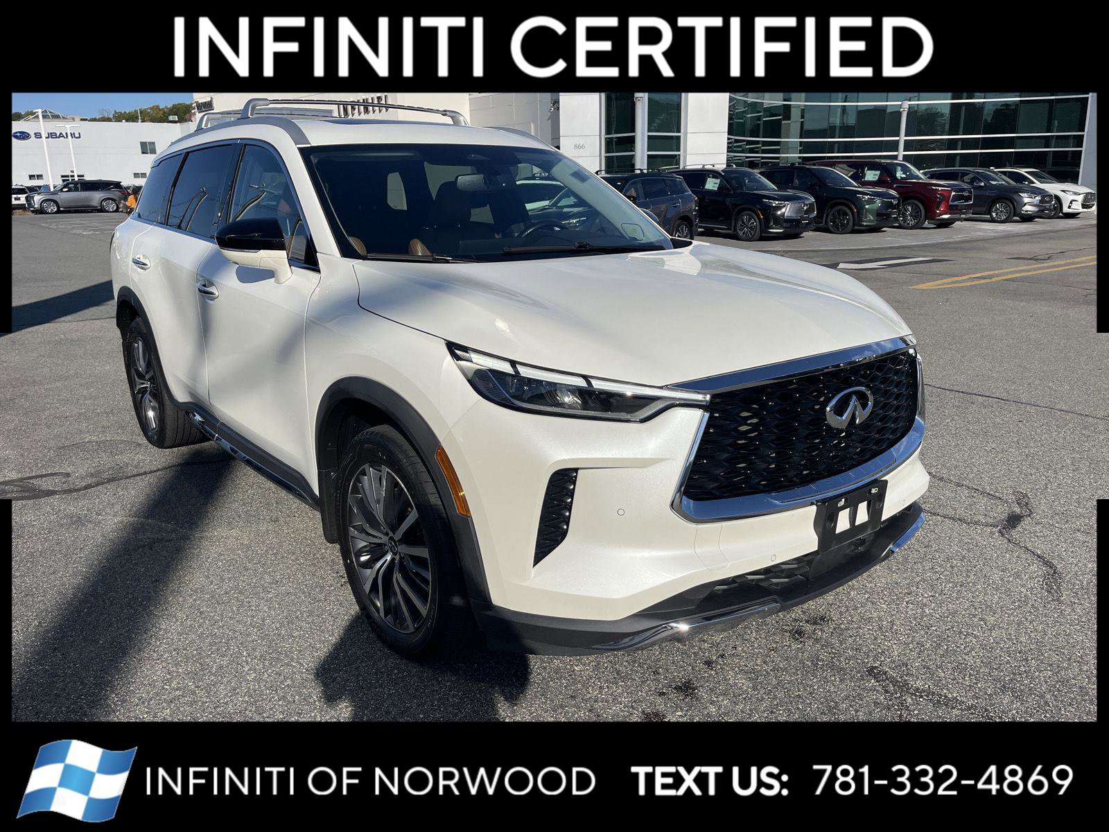 Certified 2022 INFINITI QX60 Sensory w/ Cargo Package