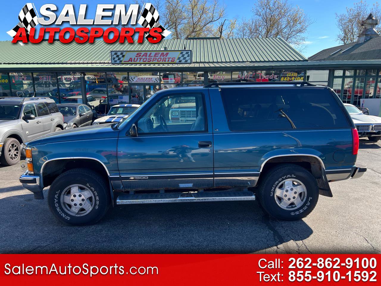Used 1995 Chevrolet Tahoe 4WD 2-Door