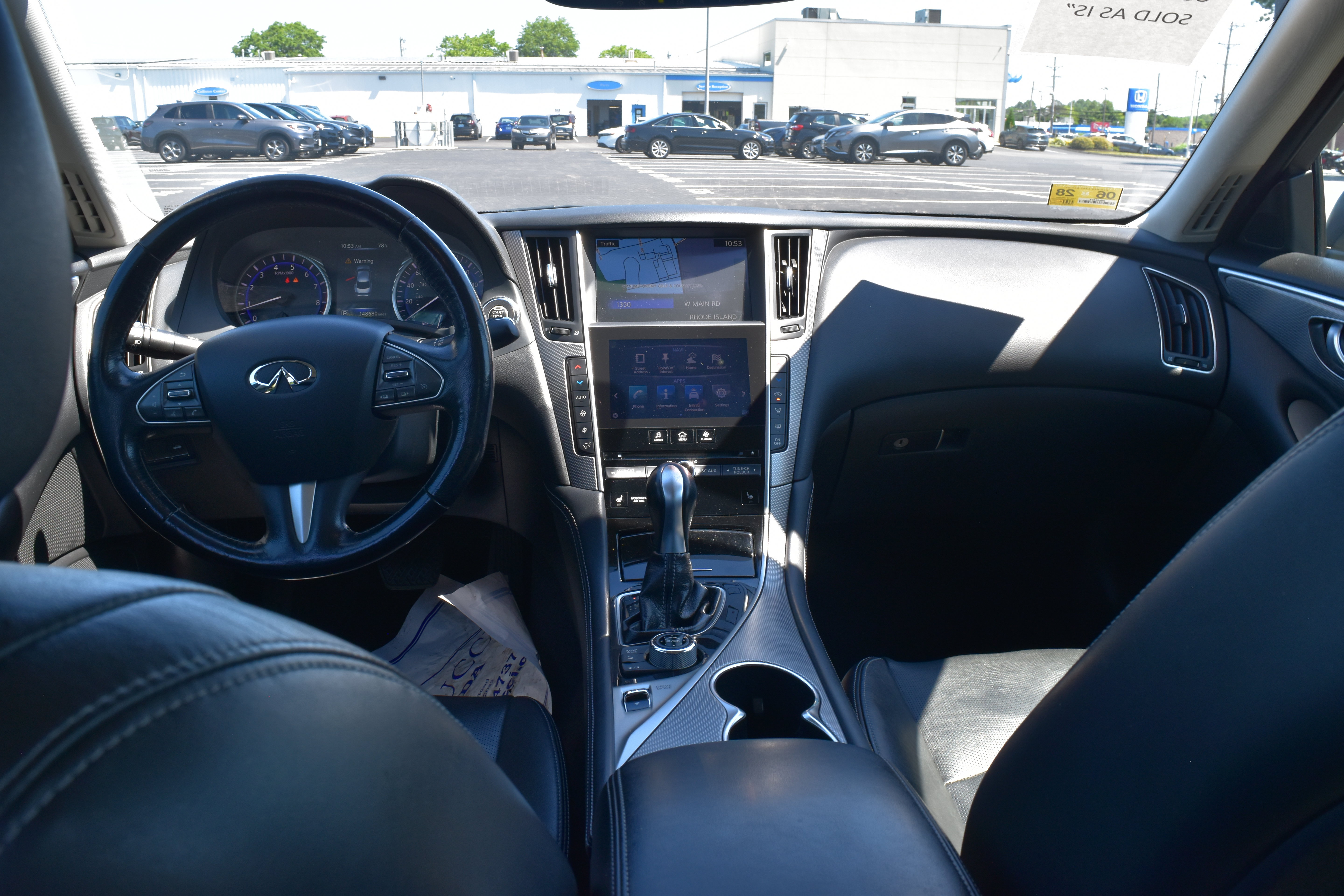 Used 2015 INFINITI Q50 Premium w/ Navigation Package AWD/4WD image 28