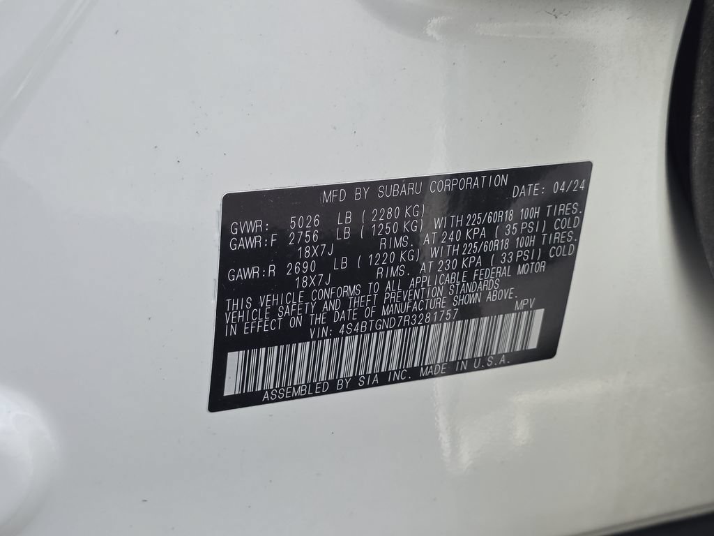 Used 2024 Subaru Outback Limited XT AWD/4WD image 20