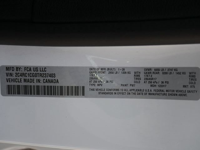 New 2026 Chrysler Voyager LX FWD image 23