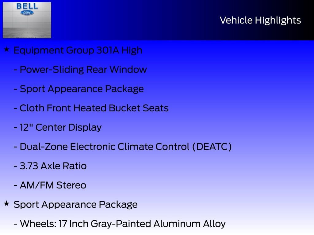 New 2026 Ford Ranger XLT w/ Equipment Group 301A High image 13