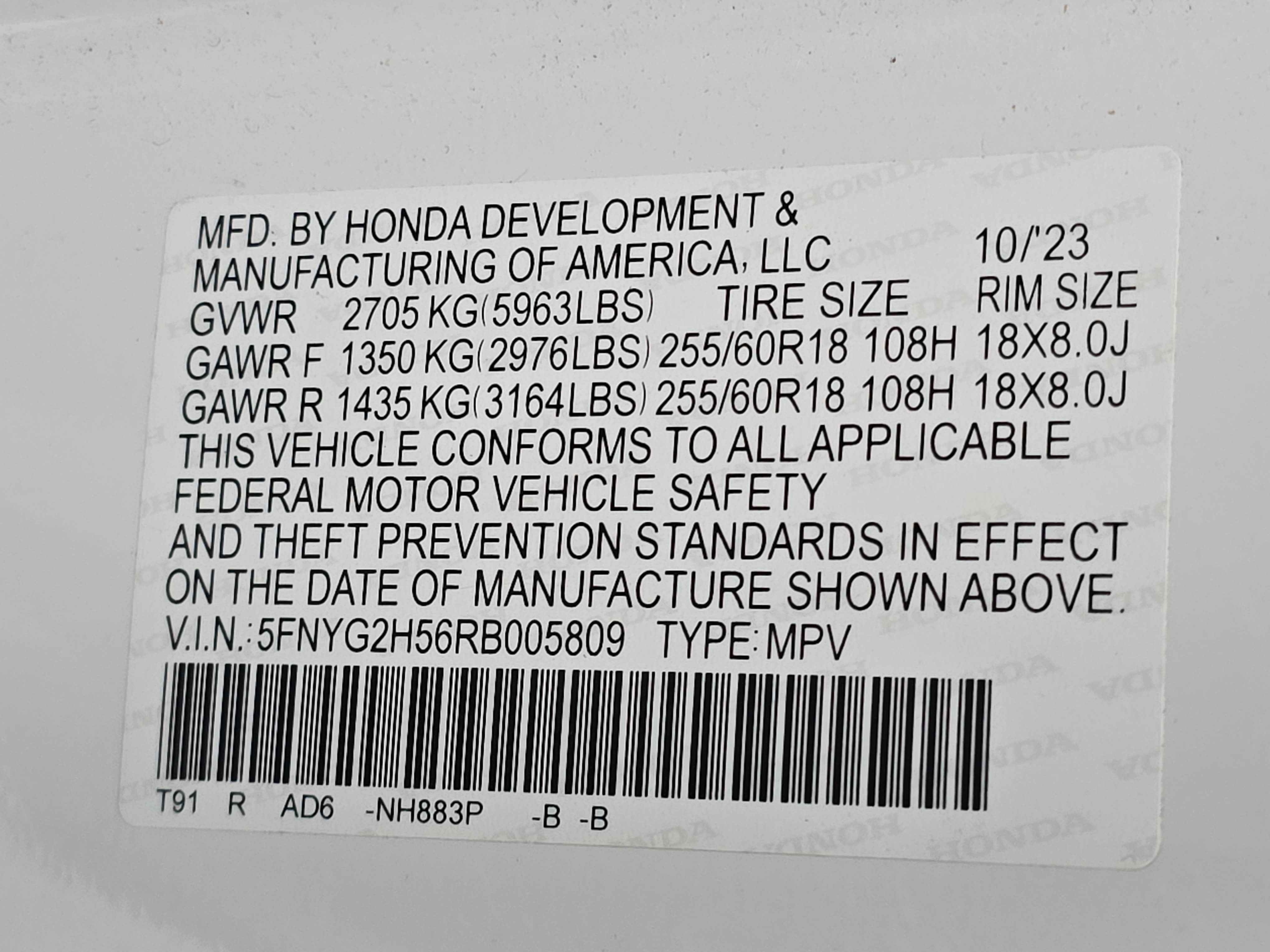 Certified 2024 Honda Pilot EX-L image 36